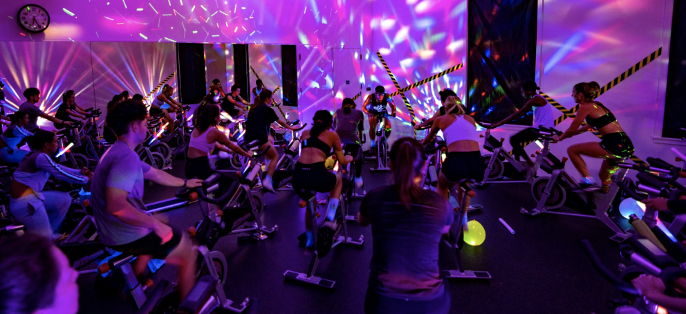 Glow in the Dark spin class