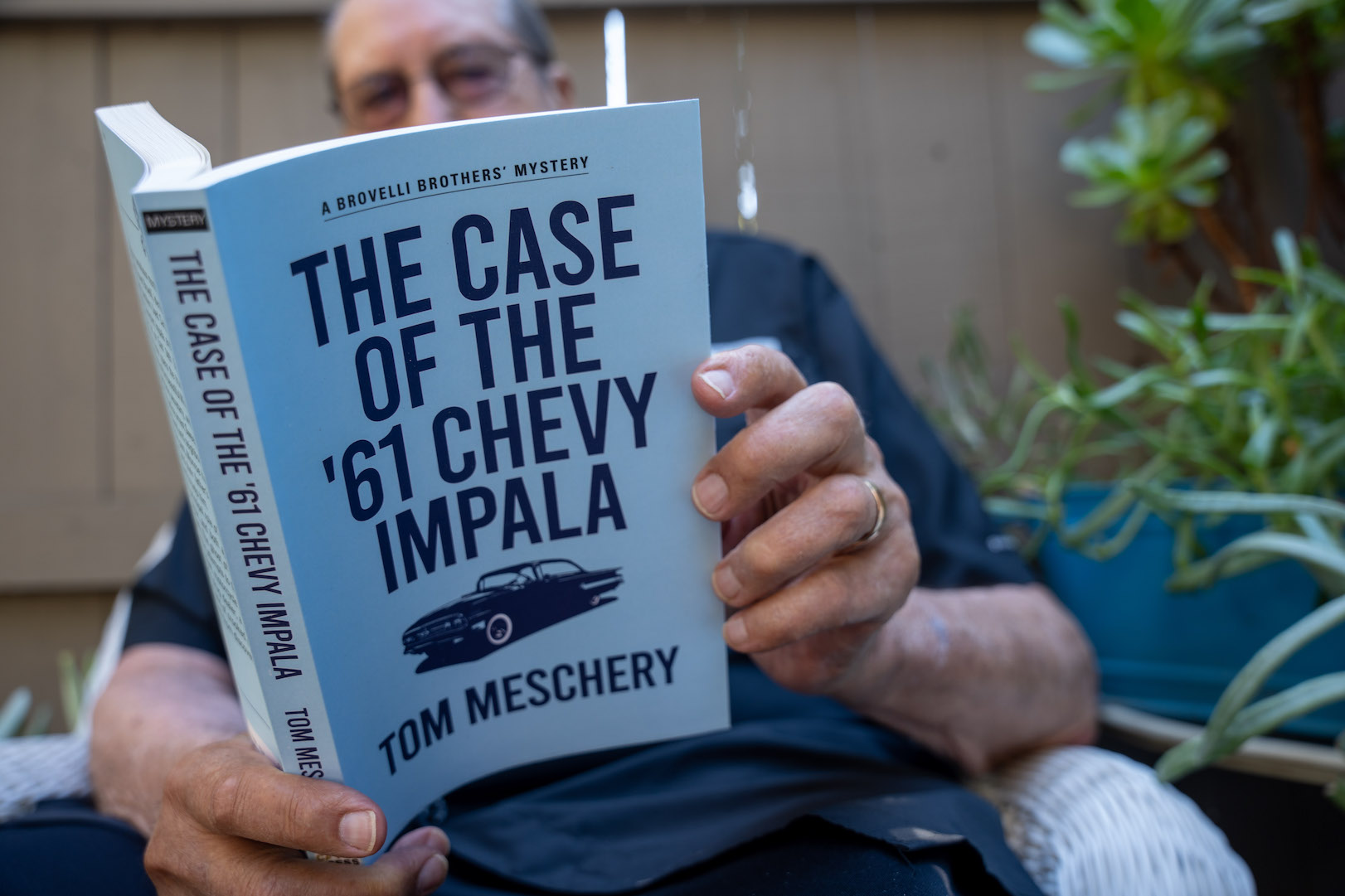 Tom Meschery reads his novel, The Case of the '61 Chevy Impala
