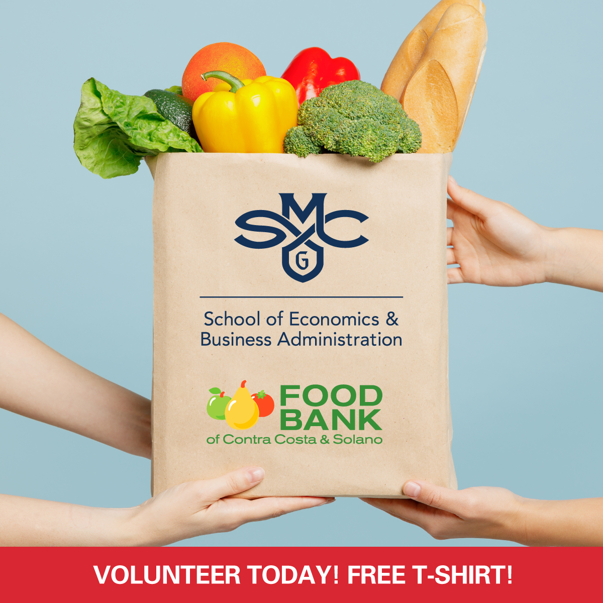 Contra Costa Food Bank - SEBA Alumni Day of Service | Saint Mary's College