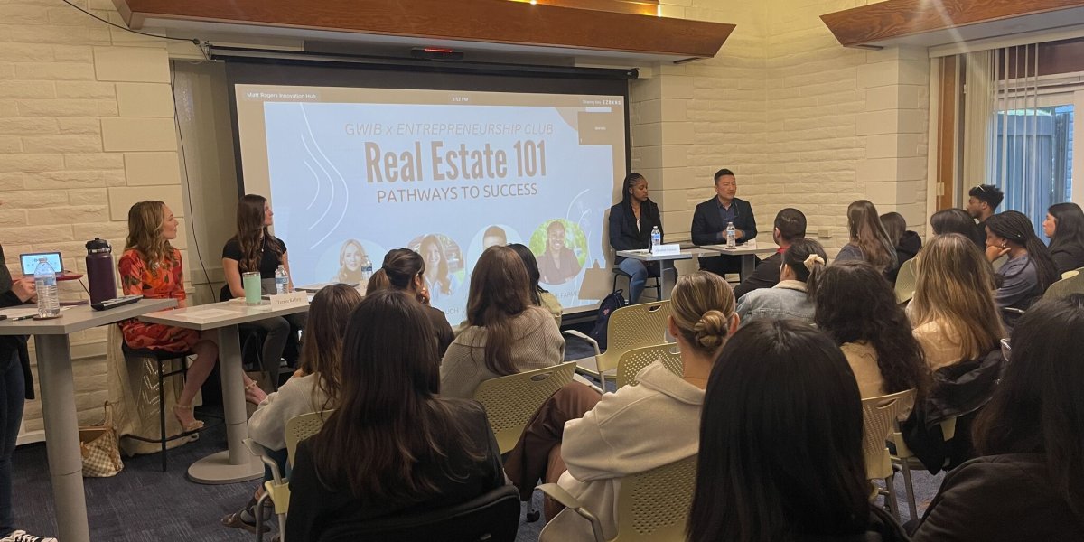 Saint Mary's Gael Women in Business and Entrepreneurship Club Real Estate 101 Panel