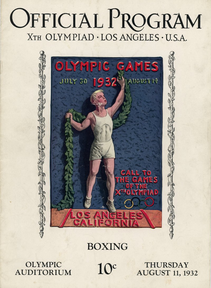 1932 Boxing Poster