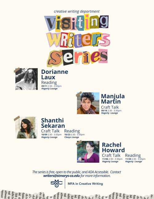 fall visiting writers series 2024