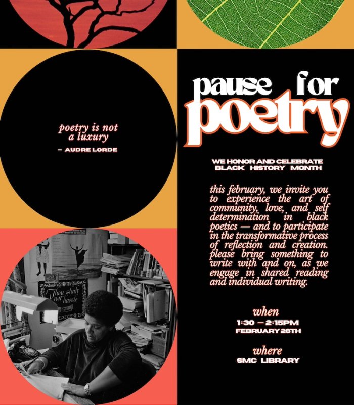 pause for poetry poster; all text in event post