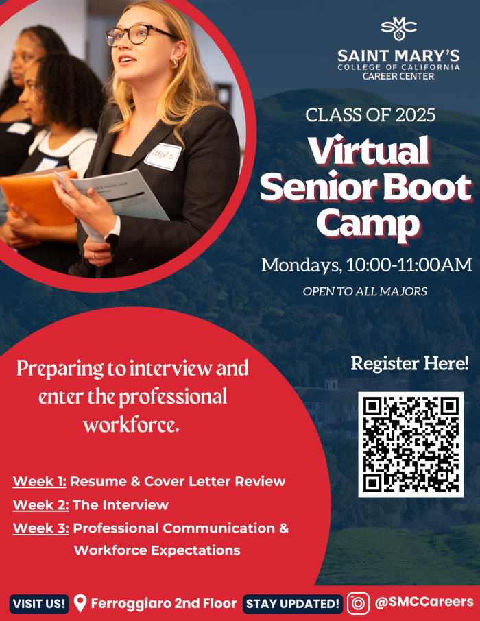 Career Center Senior Boot Camp