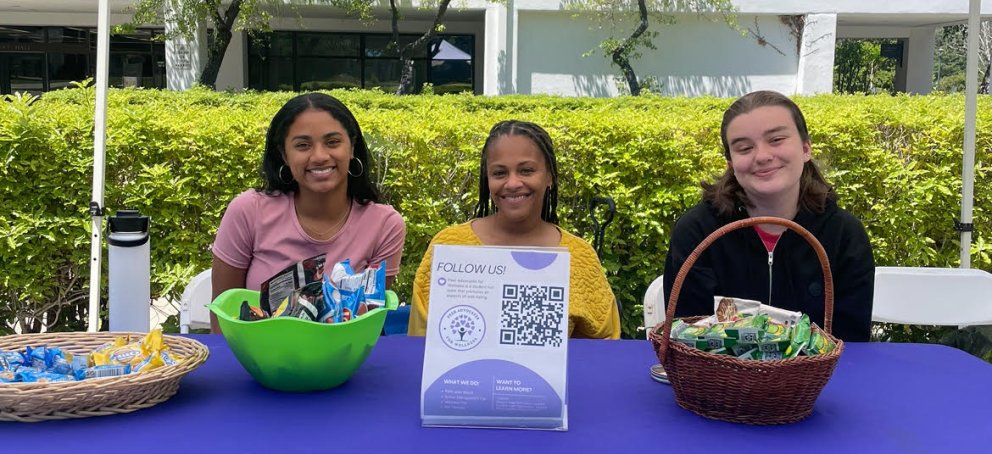 Kyla Cottrell, Dr. Dana Collins, and Kayla Redman