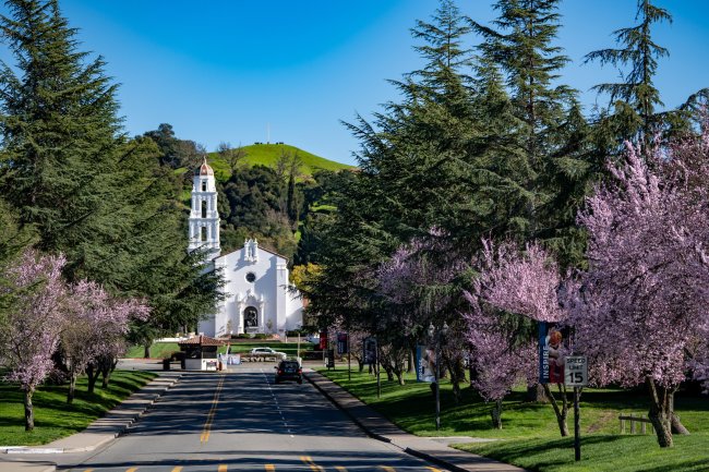 Saint Marys College of California chapel entrance